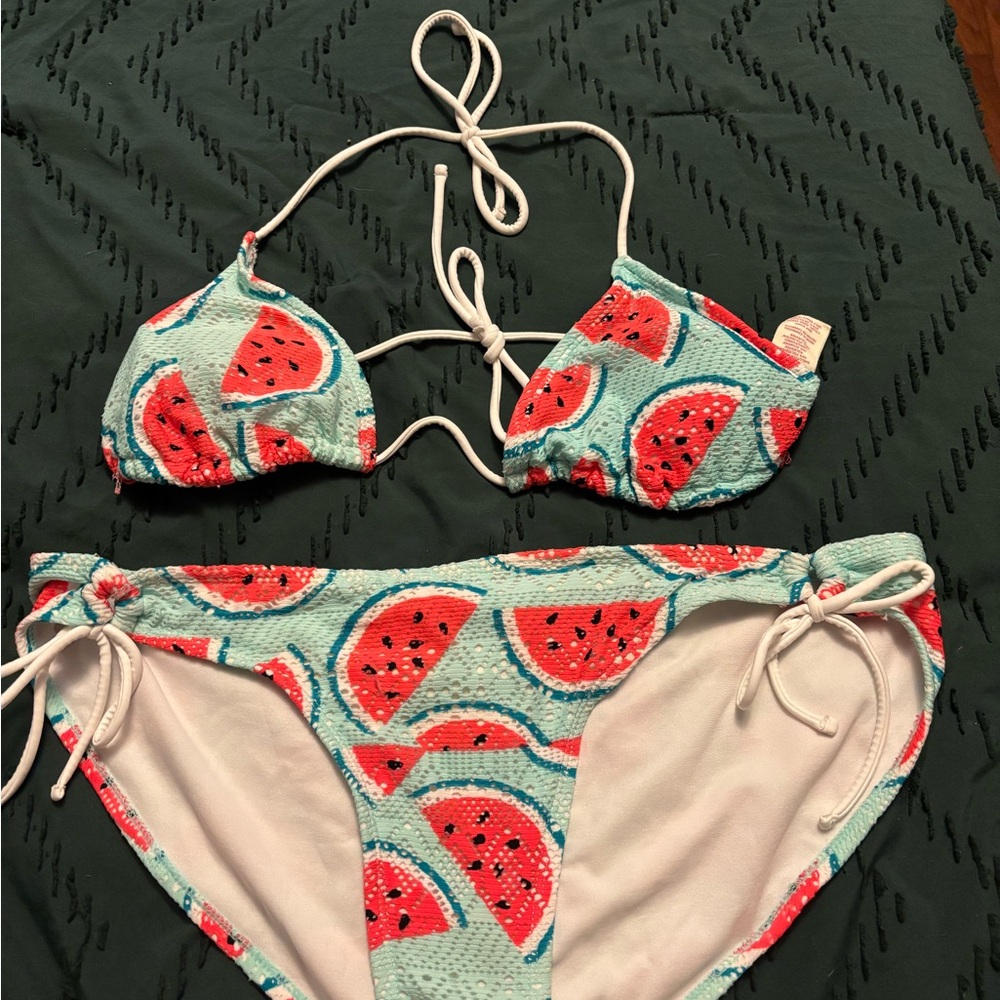 OPI Red and Green Bikini Swimwear